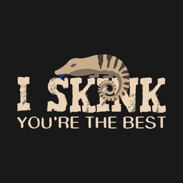 Disover Blue-Tongued Skink Joke Blue Tongue - Blue Tongue Skink - T-Shirt