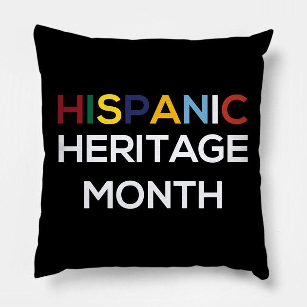 Hispanic Heritage Month Shirt Pillow by SDxDesigns