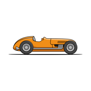 Classic Racing Car - Orange T-Shirt