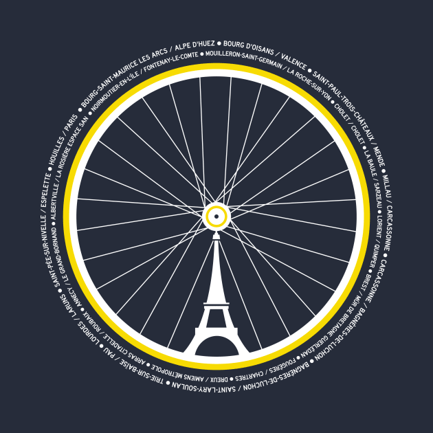 Tour de France STAGES by reigedesign