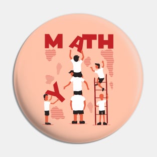 Math is myth Pin