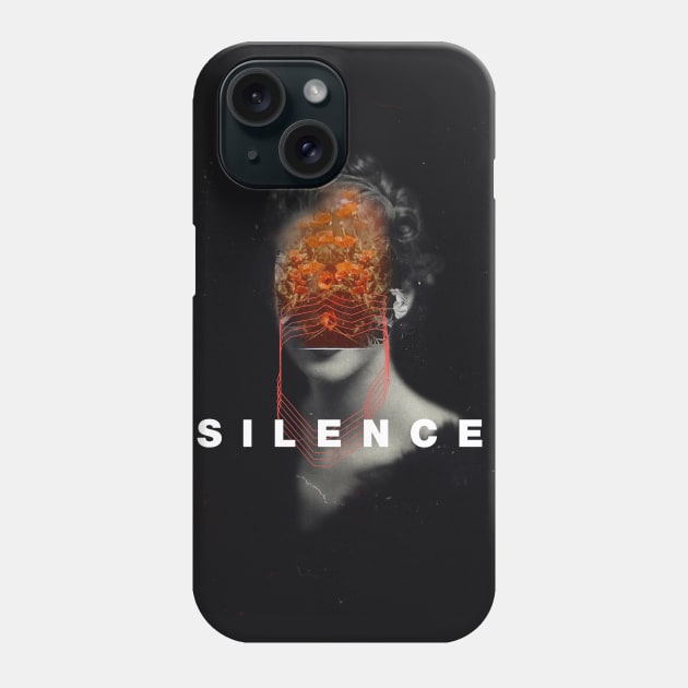 Silence Phone Case by FrankMoth