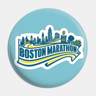 boston marathon Pin