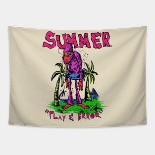 Summer Yeti Tapestry