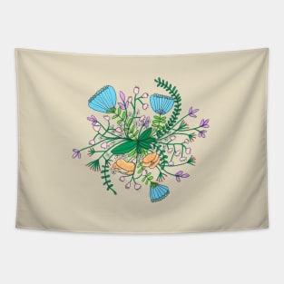 Flowers Tapestry