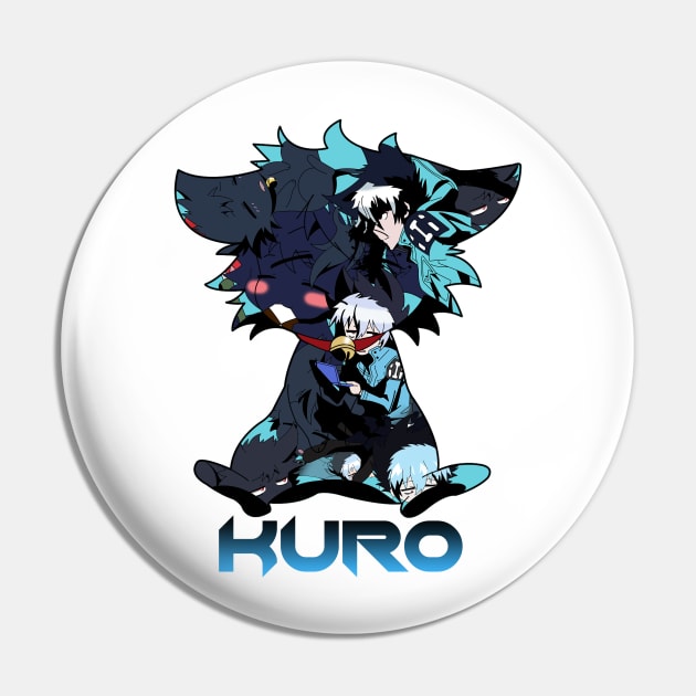 Servamp - Kuro Cute Cat Collage Sleepy Ash Pin by oneskyoneland