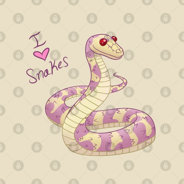 I (Heart) Snakes! by Kashidoodles