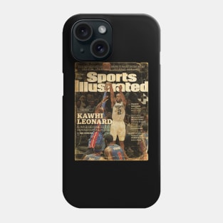 COVER SPORT - SPORT ILLUSTRATED - KAWHI LEONARD Phone Case