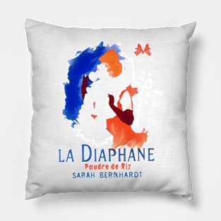 La Diaphane - Sarah Bernhardt Pillow