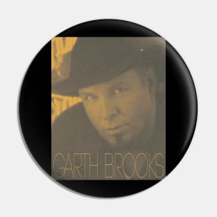 Garth Brooks Poster Pin