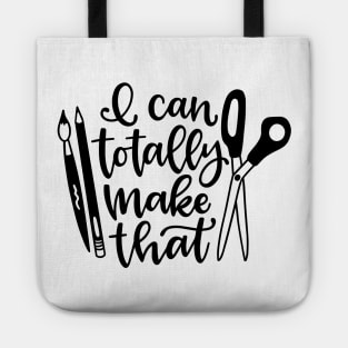 I can totally make that crafty person design Tote