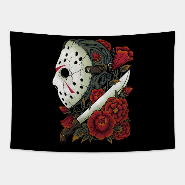 Crystal Lake Counselor Tapestry by ccourts86