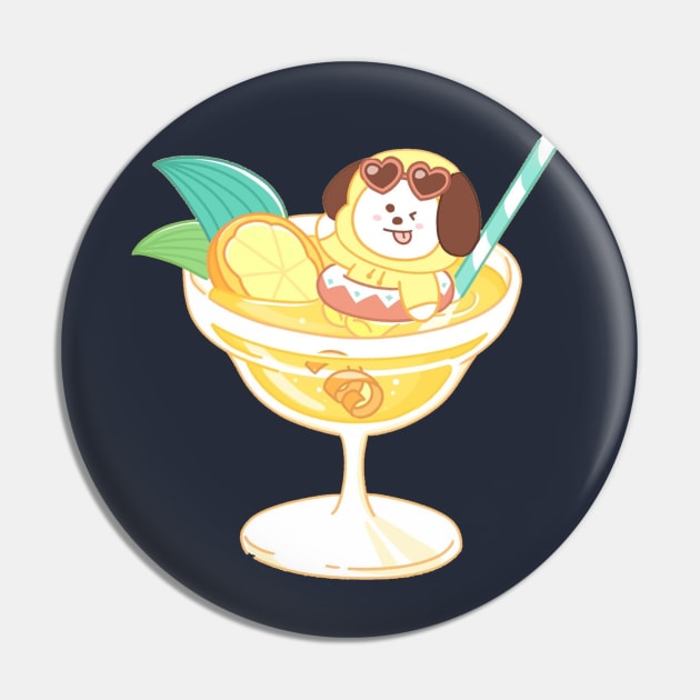 BT21 Chimmy Cocktail Pin by ZeroKara