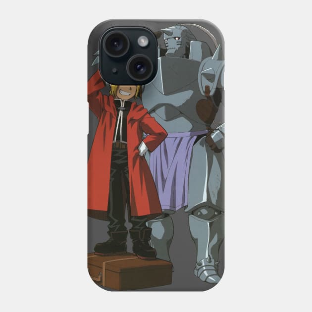 Brothers of Steel Phone Case by snespix