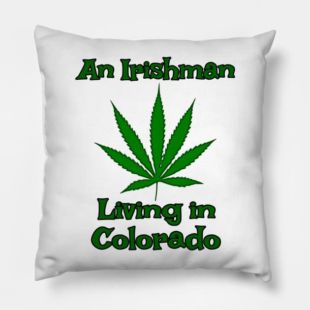 Colorado Irishman Pillow by dragonsbait