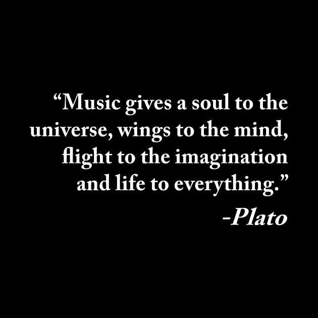 Music Gives Soul To The Universe by Periaz