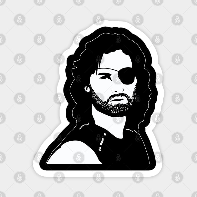 Snake Plissken Magnet by HellraiserDesigns