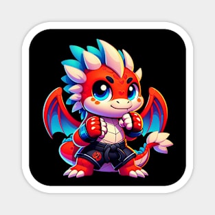 Rufie the Dragon - MMA Fighter #37 Magnet