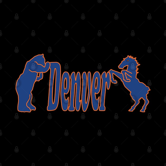 Denver Logo by Bored Imagination Pop Art Absurdities 