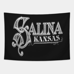 Vintage Salina, KS Tapestry