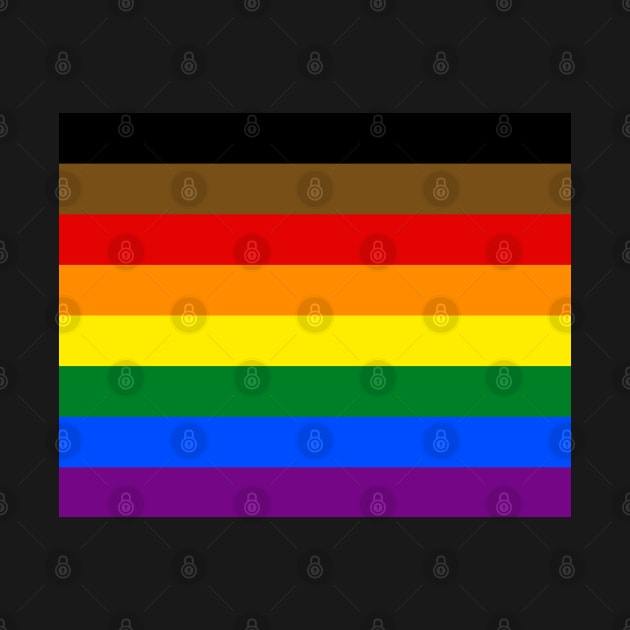 Philadelphia Pride flag by Scar