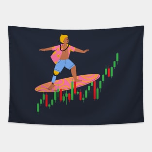 Trading like boss T-Shirt Tapestry