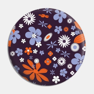 Flower Pattern Pin