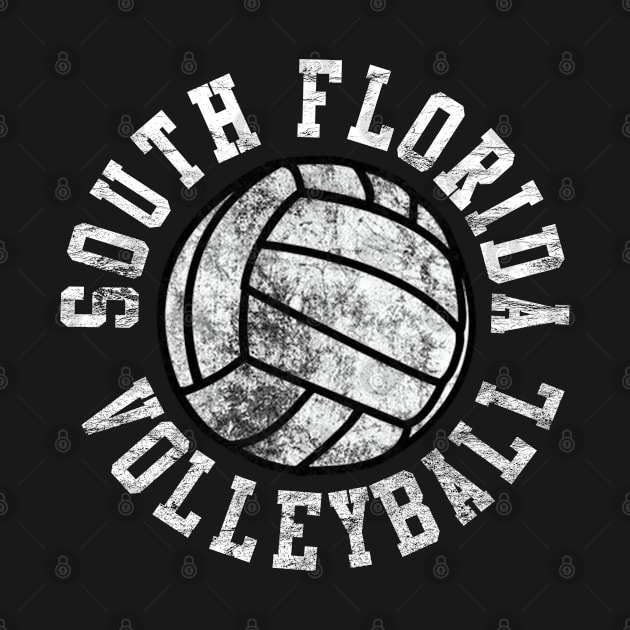 Vintage South Florida Volleyball by tropicalteesshop