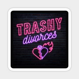 Trashy Divorces Full Logo Magnet