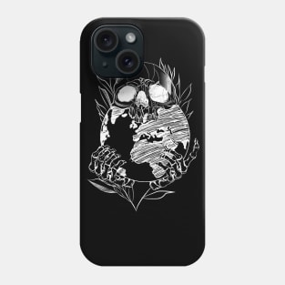 Earth Day Skull Phone Case