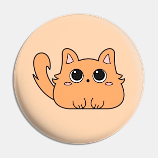 Cute orange kitten Pin