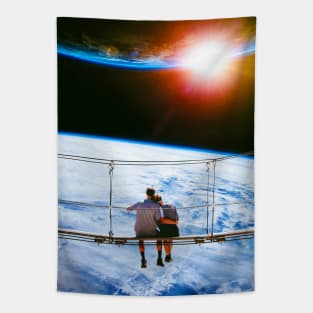 The Outside World Tapestry