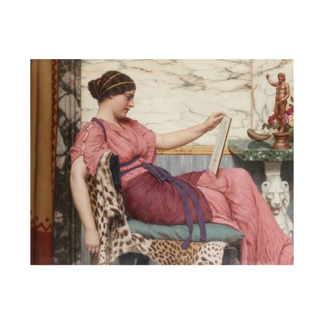 An Amateur by John William Godward by Classic Art Stall