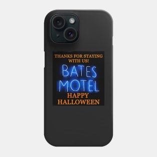 Bates Motel Halloween card Phone Case