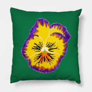 Yellow Flower Pillow