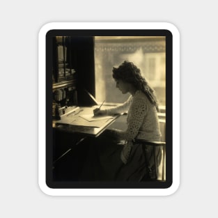 Mary Pickford Writing Magnet