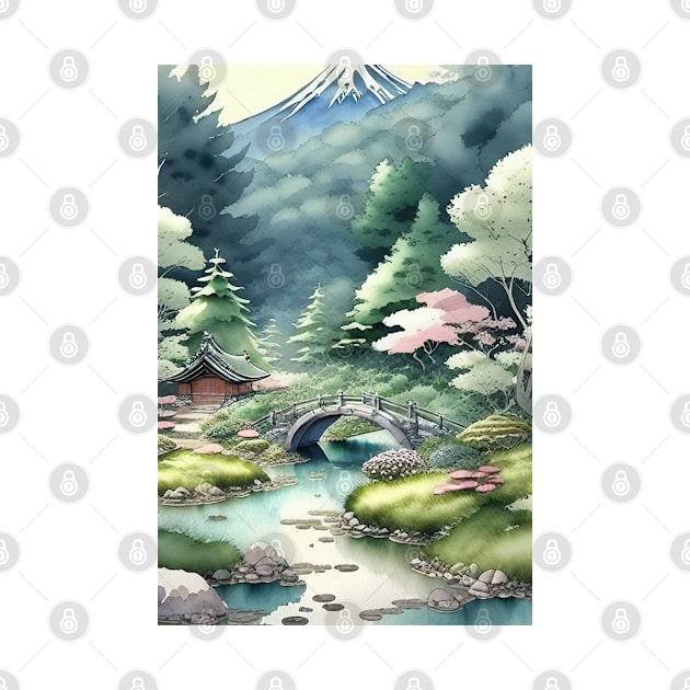 Japanese landscape by IDesign23
