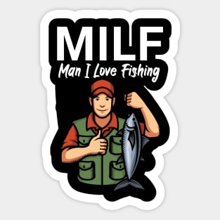 Milf Fishing Stickers for Sale
