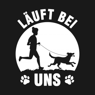 Dog Master Run Runner Gift T-Shirt