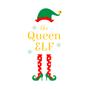 The Queen Elf Family Matching Christmas 2020 Gift  T-Shirt