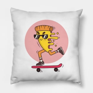 Skating Pizza Pillow