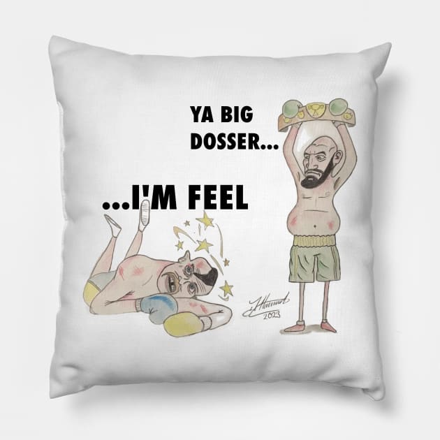 Tyson Fury VS Usyk Pillow by The Birth Of Optima