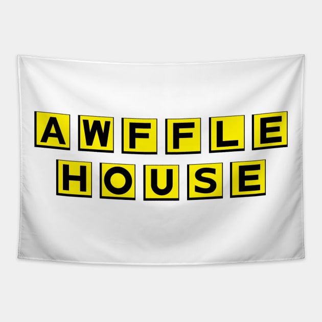 AWFFLE HOUSE Tapestry by Darkagnt210