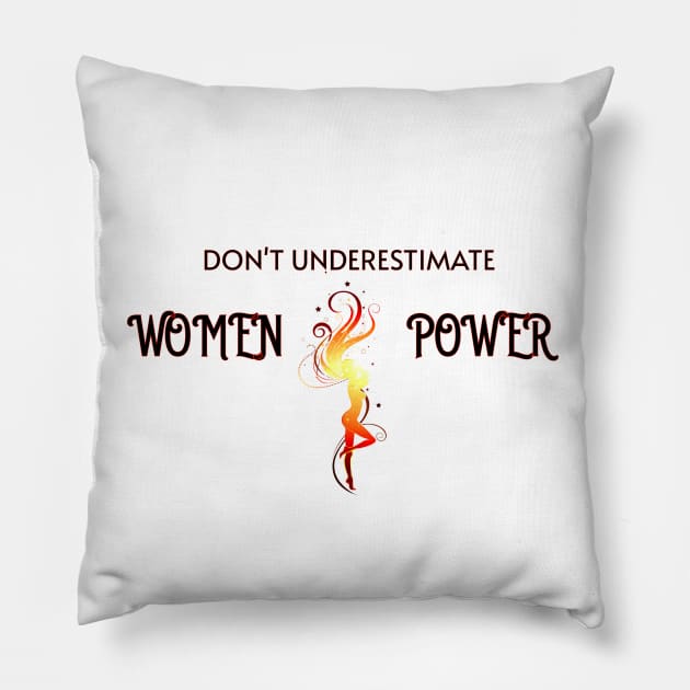 Women Power Pillow by NICHE&NICHE