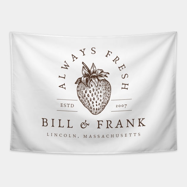 Bill & Frank's Strawberry from The Last of Us Tapestry by Live Together