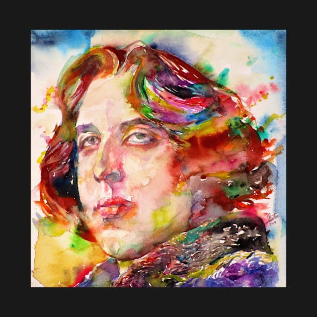 OSCAR WILDE watercolor portrait .15 by lautir