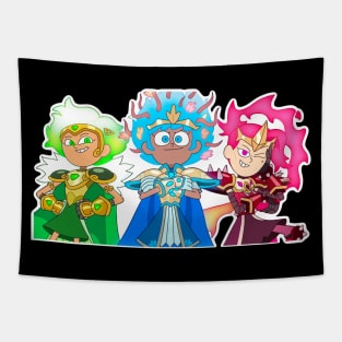 Anime Power Trio Tapestry