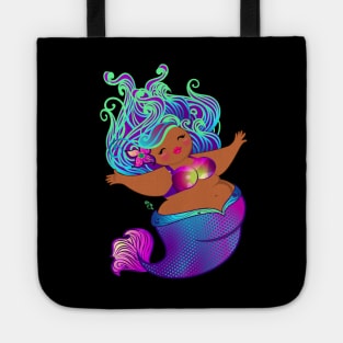 Purple Chubby Mermaid Tote