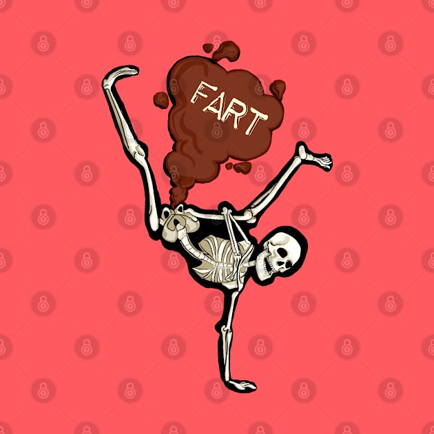 Funny Skeleton dance - fart like no one can smell it by SmerkinGherkin