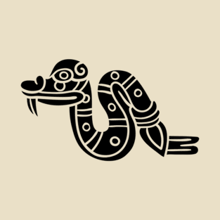 Snake / Maya Civilization T-Shirt